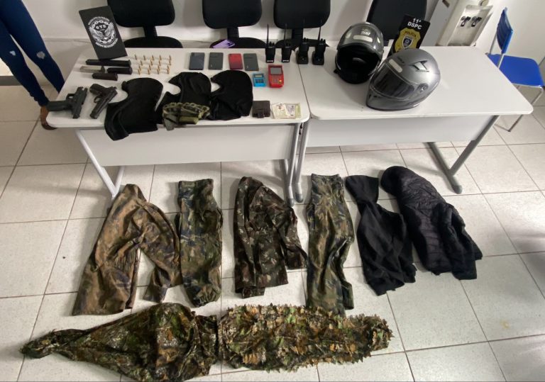 Operação da Polícia Civil desarticula grupo investigado por atuação em Aroeiras e Gado Bravo