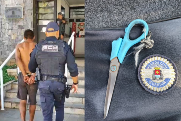 homem ameaça gcm