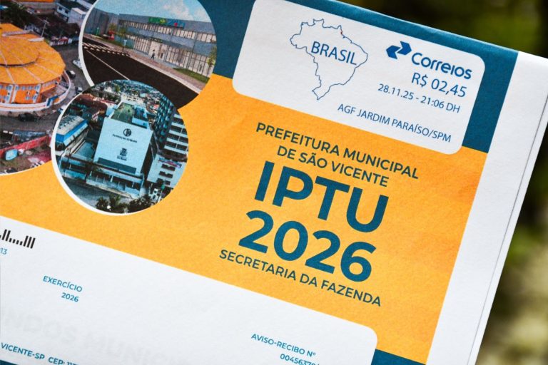 São Vicente recebe pedidos de isenção do IPTU até 31 de julho