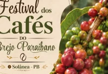 Festival dos Cafés terá turismo rural, gastronomia e experiências no Brejo Paraibano