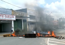 Comerciantes protestam contra interdição de via no Mercado Central de João Pessoa