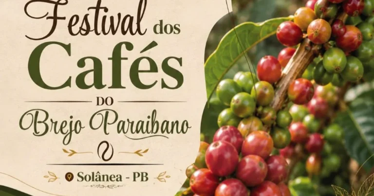 Festival dos Cafés terá turismo rural, gastronomia e experiências no Brejo Paraibano