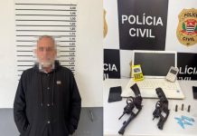 Idoso é preso por porte ilegal de arma no bairro do José Menino, em Santos
