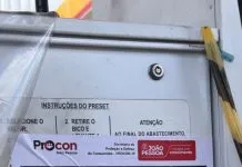 Procon-JP fiscaliza postos de combustíveis e interdita bico de bomba em Mangabeira
