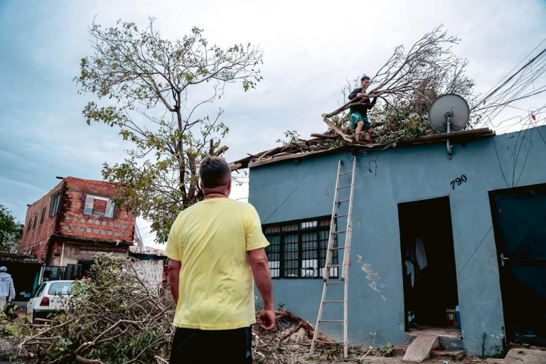 Caixa libera acesso ao Saque Calamidade do FGTS para moradores que tiveram imóveis atingidos pela tempestade em Ribeirão Preto