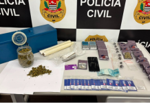 Homem é preso por tráfico de drogas durante cumprimento de mandado em Santos