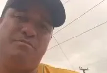 Vídeo mostra homem trabalhando em telhado antes de morrer eletrocutado em Mangabeira; veja