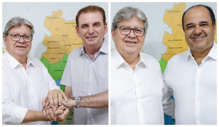 João Azevêdo define Chico Mendes e Roberto Franca como suplentes ao Senado Federal