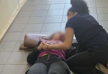 Adolescente espera resgate por mais de duas horas após sentir fortes dores nas costas dentro da escola
