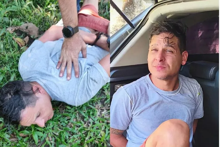 Homem que esfaqueou esposa e filho é preso após dias de busca