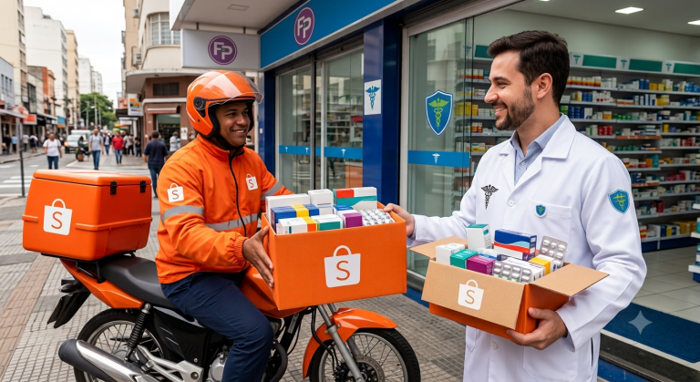 Anvisa libera venda de remédios por farmácias na Shopee