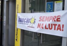 Bancários fazem paralisação na Baixada Santista