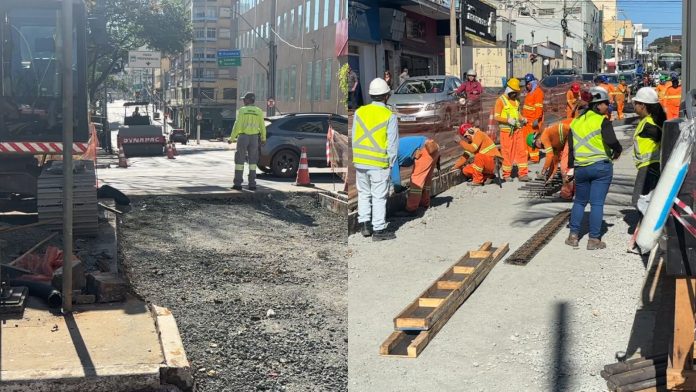 Campinas investe R$ 16 milhões em novo pavimento para corredor do BRT na Glicério Campinas investe R$ 16 milhões em novo pavimento para corredor do BRT na Glicério
