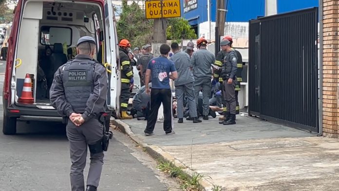 URGENTE: Morre jovem atingido por placas de madeira enquanto trabalhava em Campinas
