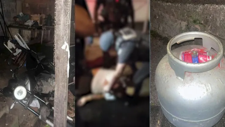 Homem ameaça avó e diz que vai explodir casa durante ataque de fúria