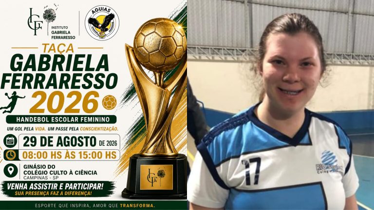 2ª Taça Gabriela Ferraresso de Handebol reúne esporte, homenagem e conscientização sobre doenças autoimunes