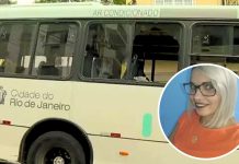 Mulher é baleada no pescoço dentro de ônibus no Rio