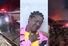 Incêndio destrói casa em Campinas; vizinhos resgatam casal de idosos e cachorro