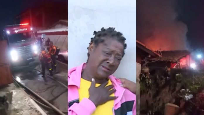 Incêndio destrói casa em Campinas; vizinhos resgatam casal de idosos e cachorro Incêndio destrói casa em Campinas; vizinhos resgatam casal de idosos e cachorro