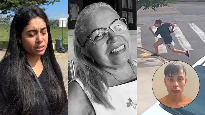 Família se despede de idosa morta por jovem de 18 anos durante fuga Família se despede de idosa morta por jovem de 18 anos durante fuga
