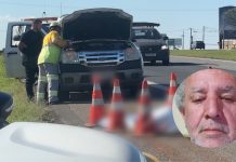 Idoso desce do carro, é atropelado por caminhão e morre na frente da família na Rodovia Campinas-Mogi