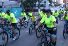 3° Pedal da Saúde movimentou Santos neste domingo