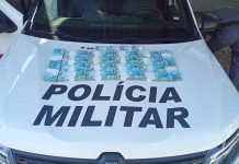 Homem é preso com carro furtado e mais de R$ 200 mil em dinheiro vivo após acidente em São José