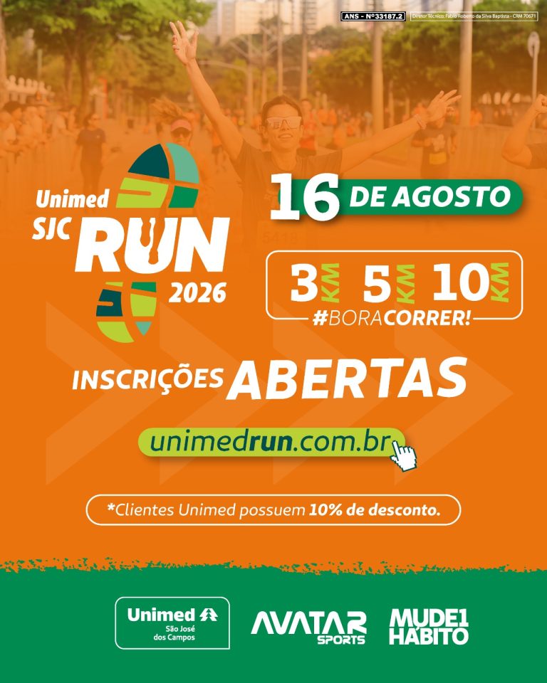 Unimed Run 2026 abre inscrições e convida população a colocar a saúde em movimento