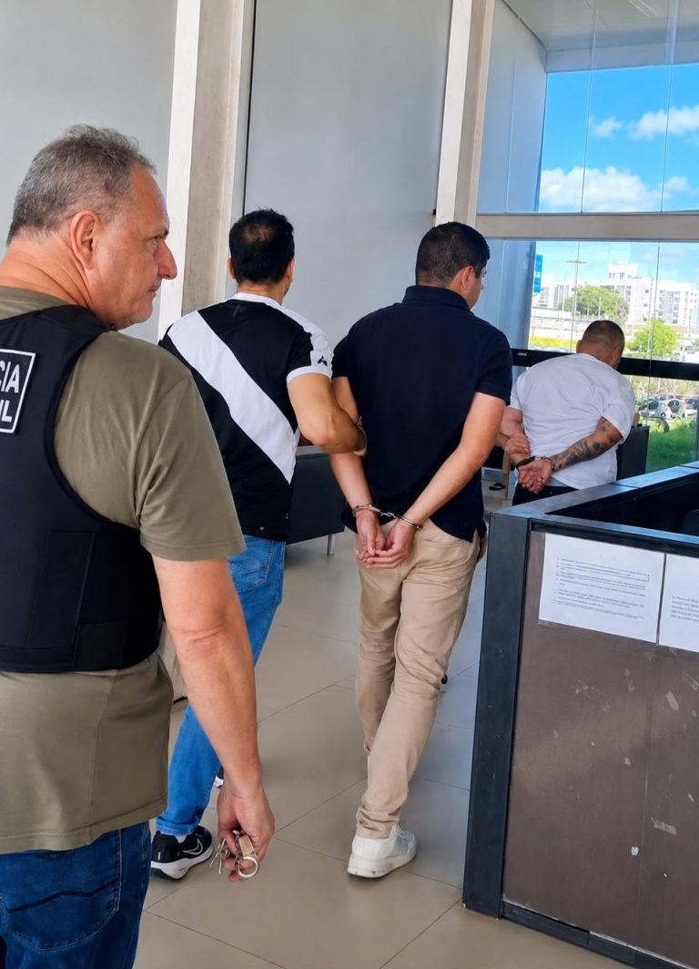 Polícia Civil prende três suspeitos de aplicar golpes em estabelecimentos financeiros na Paraíba