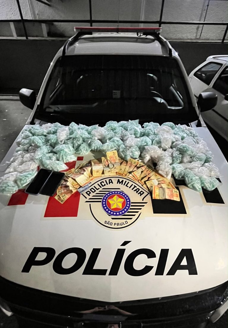PM prende homem com mais de 5 kg de cocaína na zona sul de São José