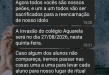 Alunos de escola de Mongaguá sofrem ameaças de invasão na unidade para realização de suposto ‘ritual’