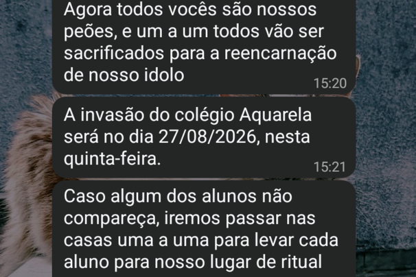ameaca invasao em escola de mongagua