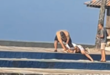 Menino de 7 anos fica ferido após ataque de cão na Praça Dudu Samba, em Mongaguá; VÍDEO