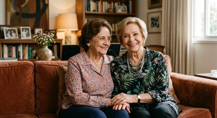 atrizes Laura Cardoso e Glória Menezes