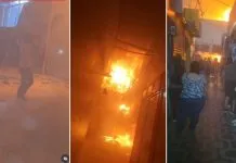 Centro Comercial de Passagem fica fechado por tempo indeterminado após incêndio em João Pessoa