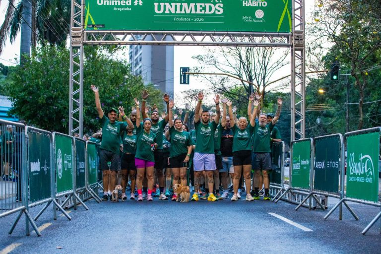 Caminhadas Unimeds Paulistas reúne 700 pessoas em Araçatuba