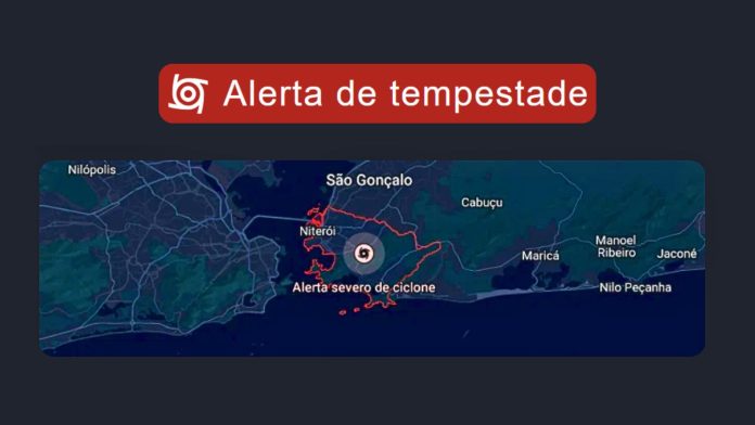 ciclone alerta rj