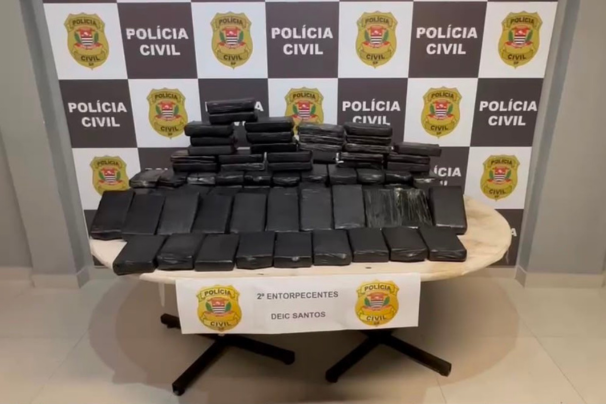 cocaina encontrada casa bomba guaruja