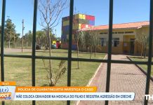 Mãe coloca gravador na mochila do filho e registra agressão em creche de Guaratinguetá