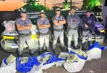 Polícia Rodoviária apreende mais de 560 kg de drogas e prende três bolivianos na SP-270