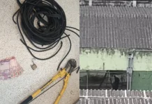 Casal é preso por furto de fios no Sambódromo de Santos