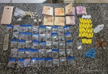 GCM de São Vicente apreende 140 porções de drogas
