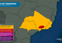 Alerta Amarelo: Chuva forte pode atingir o Sudeste nesta quarta e quinta-feira