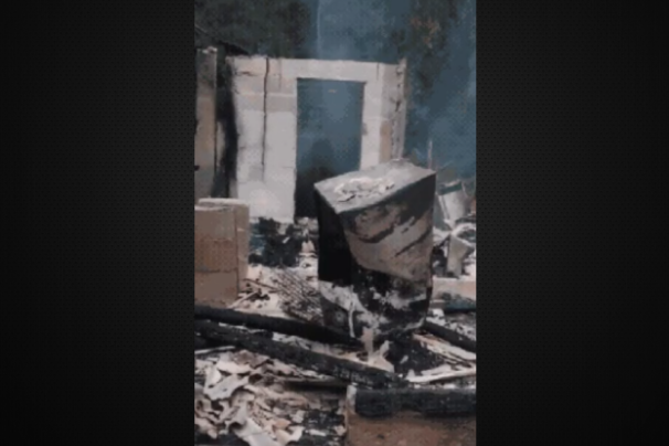 incendio deixa casal ferido em barra do chapeu vale do ribeira