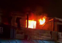 Criança de três anos morre durante incêndio em residência no Guarujá; outra criança ficou ferida; VÍDEO