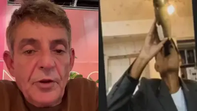 juiz afastado bebendo e fumando durante audiencia