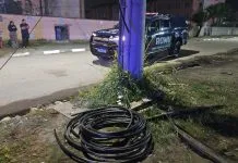 Homem é preso pela GCM de Mongaguá por furto de fios