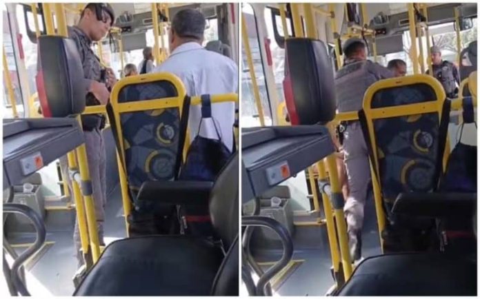 motorista retirado por pm
