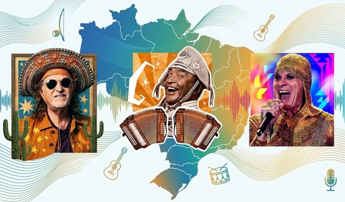 Músicas brasileiras que retratam diferentes sotaques do país