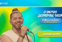 ‘Novo em Cena’: André Sansi –  DVD “Vou Cantar – Studio Session” com nove faixas autorais